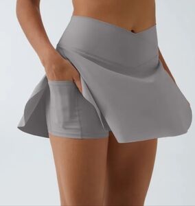 Gray Women's Skort